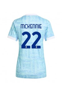Juventus Weston McKennie #22 Fotballdrakt Borte Klær Dame 2025-26 Korte ermer